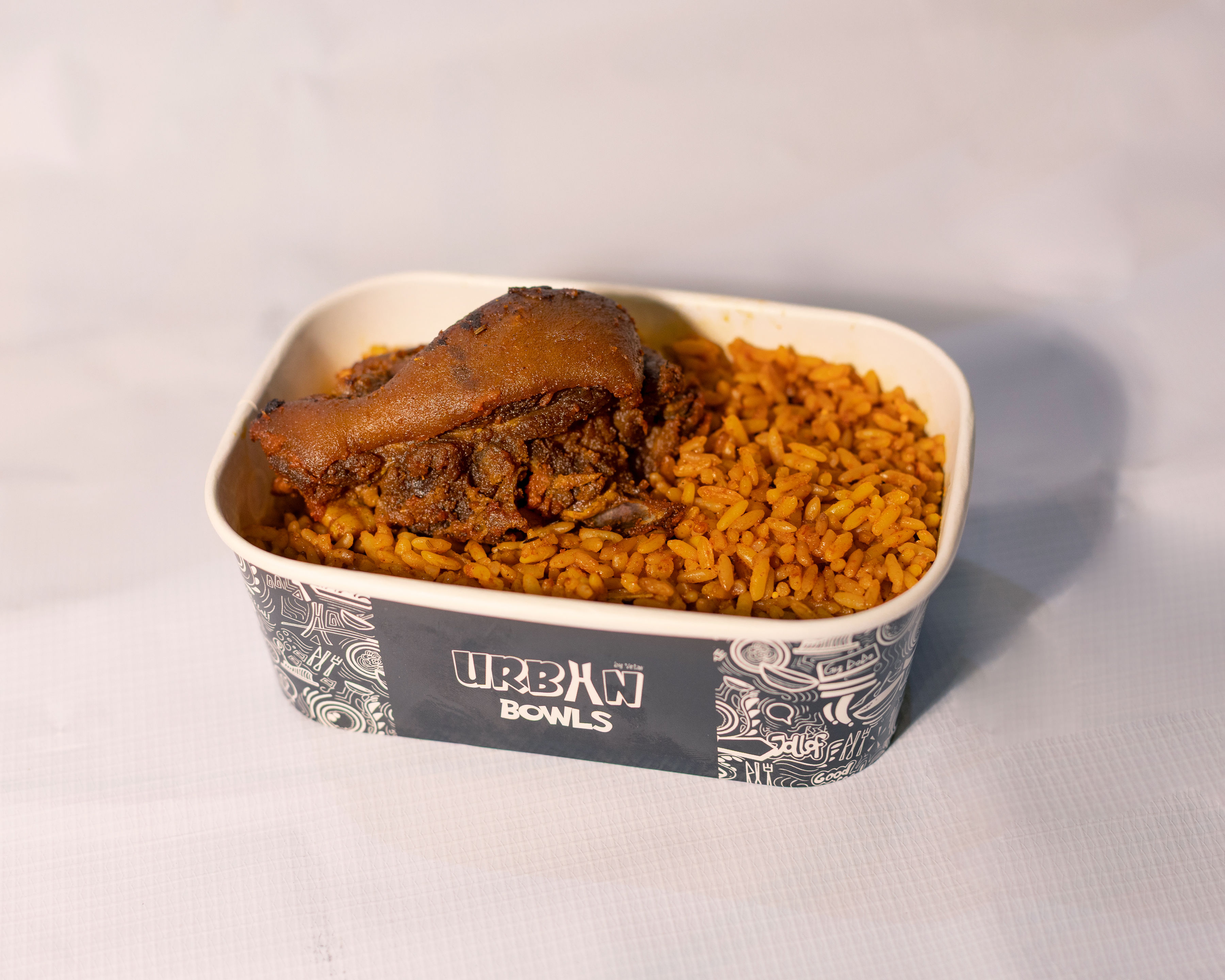 Jollof Rice & Goat Meat